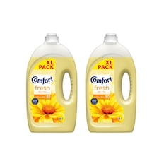 Comfort Fabric Conditioner Sunshiny Days 2.4L 80 Washes | Yellow | 1 - Yellow | 160 Washes | 2