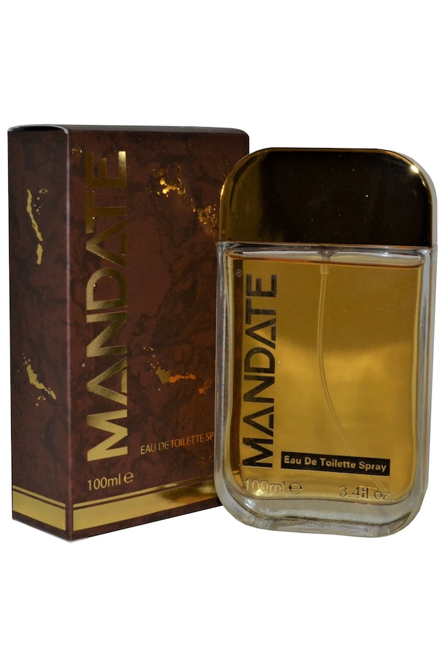 image 1 of Mandate Eau de Toilette Spray 100ml | Clear | Gold | 1
