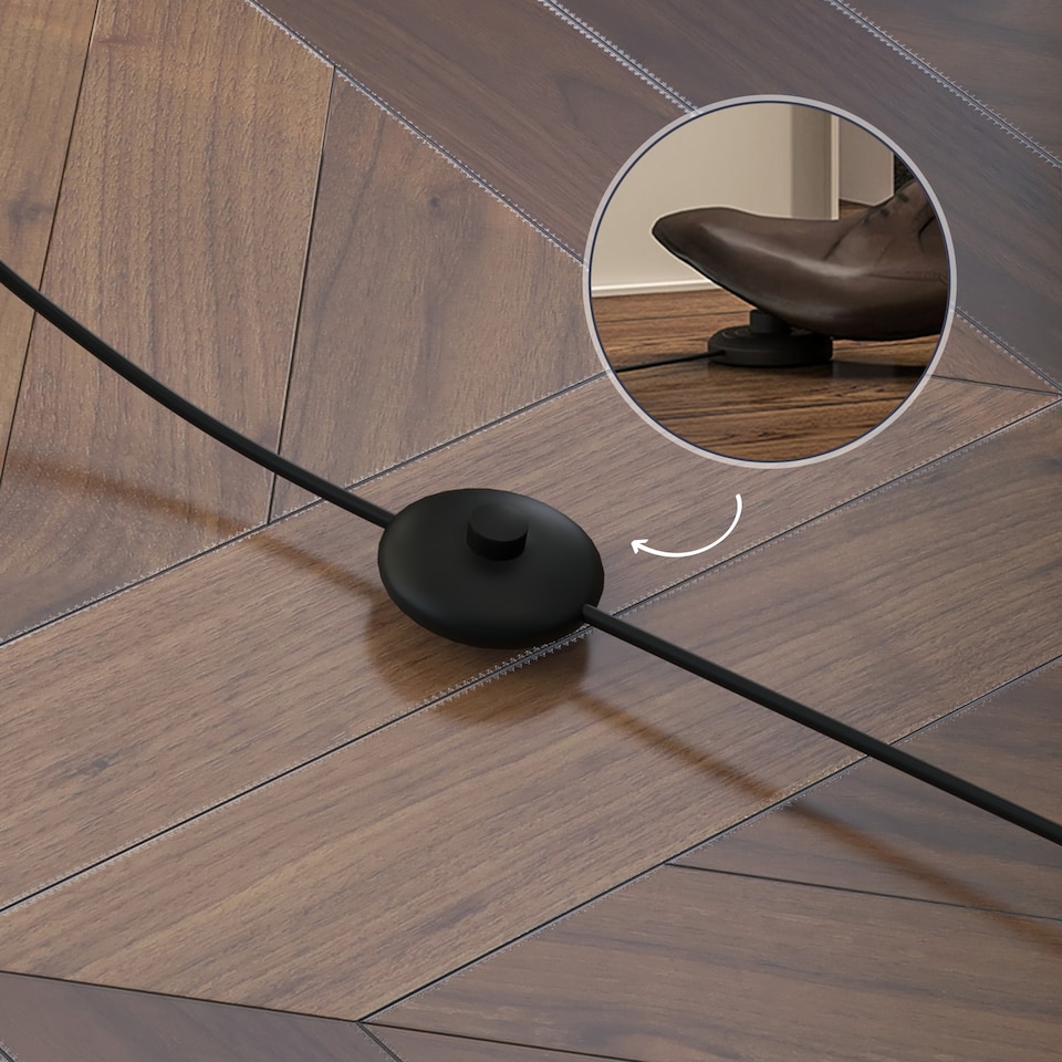 image 1 of HOMCOM 3Tier Floor Lamp, Floor Light with Storage Shelf, Reading Standing Lamp with Acrylic Shade for Living Room, Bedroom, Kitchen, Dining Room, Office, Dorm, 160cm, Oak