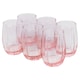 image 6 of Pasabahce Coloured Drinking Glasses Tumblers Set | Pink | Pink 240ml | Set of 6 | 6