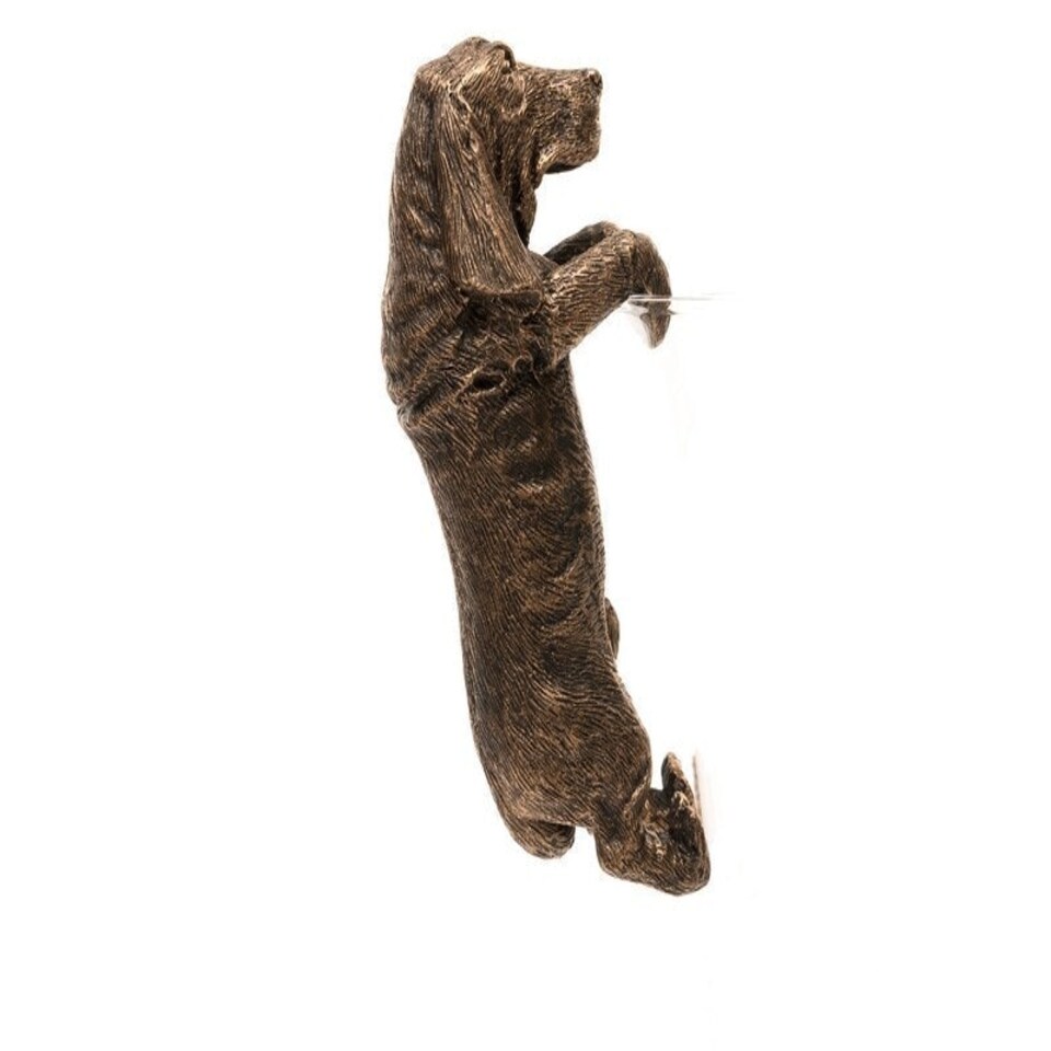 image 1 of Basset Hound Plant Pot Hanger - L11 x W5.5 x H4.5 cm