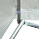 image 8 of Outsunny 6 x 3 x 2 m Polytunnel Greenhouse w/ Zippered Door and 8 Windows