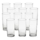 image 1 of Liberty Highball Cocktail Drinking Glasses 295ml Tall Bar Drinkware Set | Clear | Set if 12