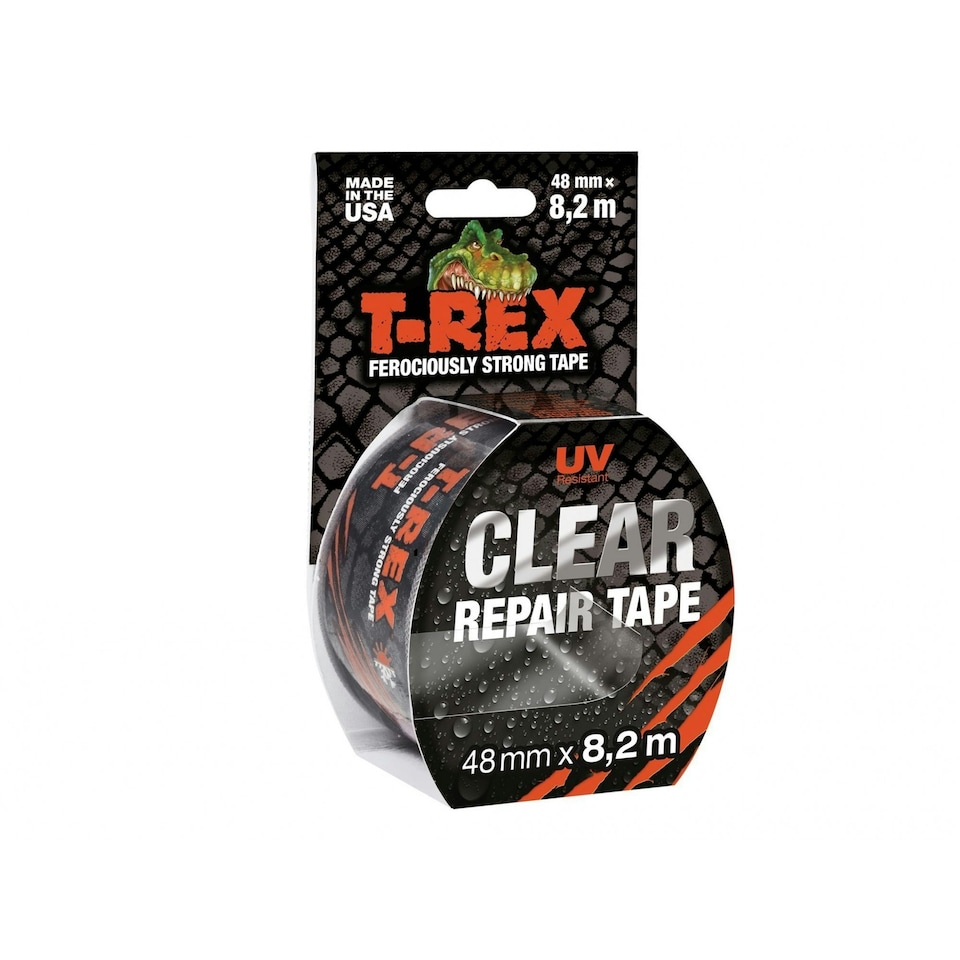 image 1 of Shurtape T-rex Repair Tape 48mm X 8.2m Clear - Multi Colour - One Size