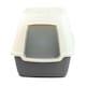 image 2 of KCT Hooded Grey Cat Litter Box | Grey | One Size | 1