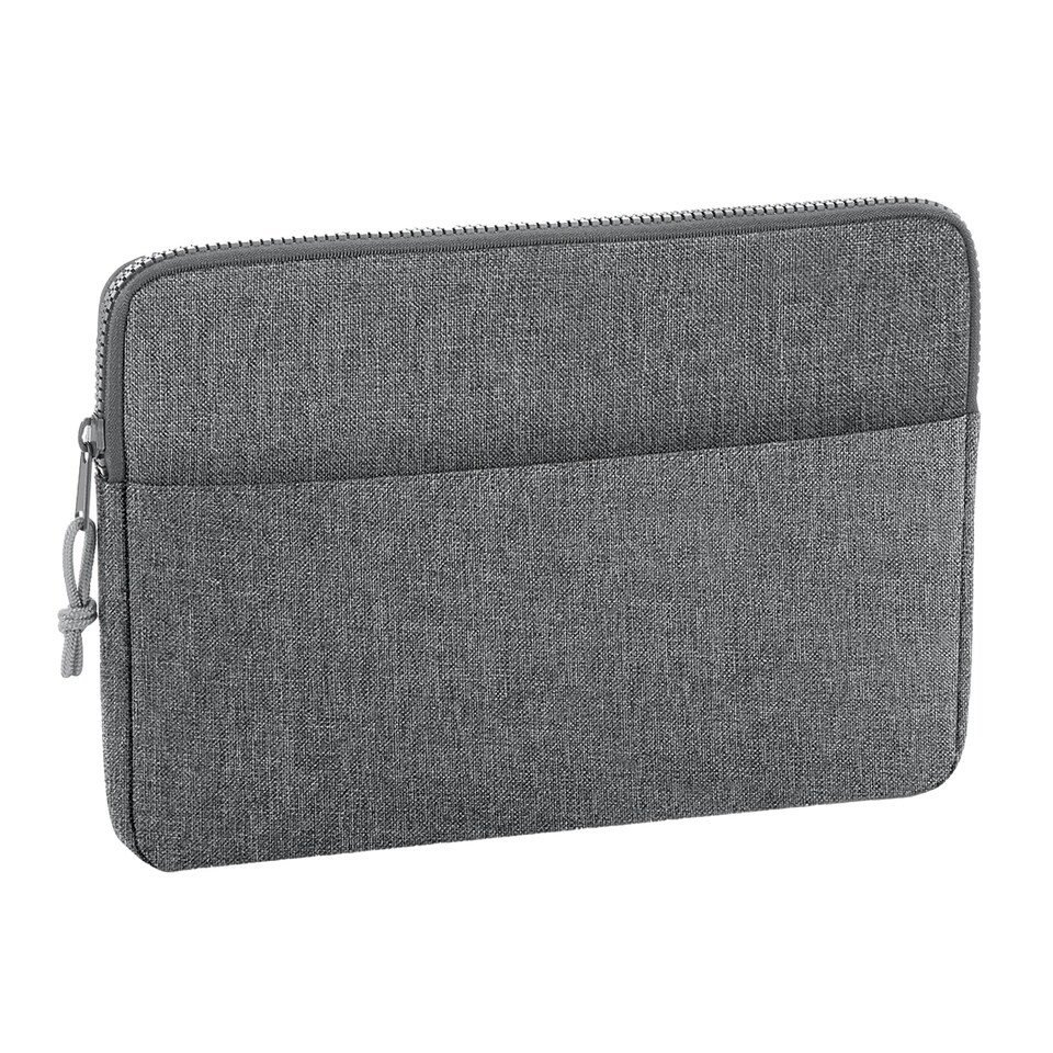 image 1 of Bagbase Essential Laptop Sleeve - Grey Marl - One Size (UTRW9525)