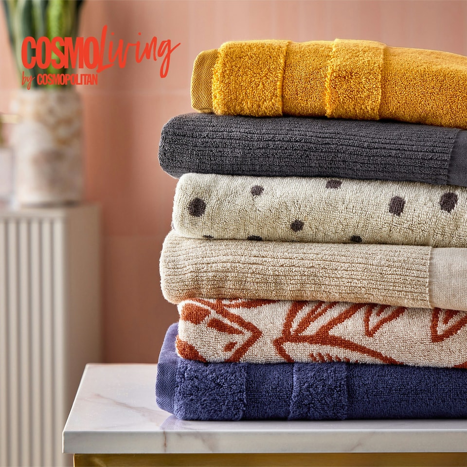image 1 of Cosmo Living Supersoft Towels 100% BCI Cotton Cream | Natural | Bath sheet
