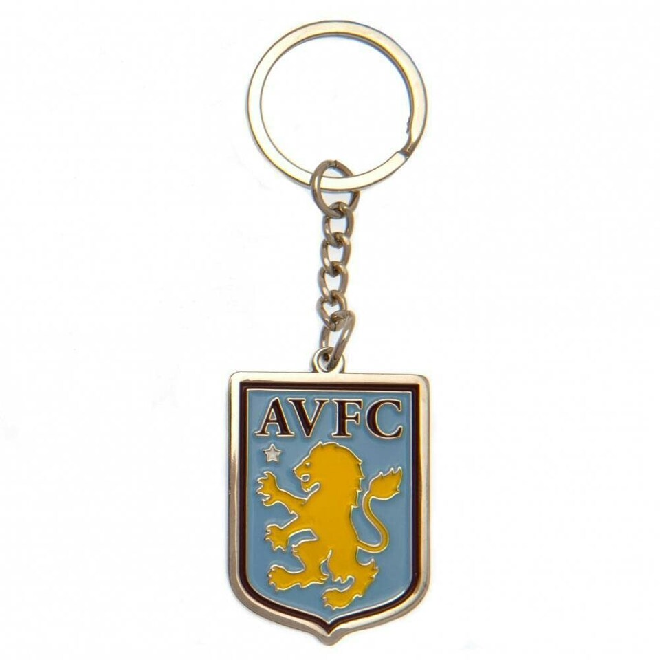 Aston Villa Crest Keyring - Aston Villa