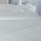 image 5 of Winter Duvet 13.5 Tog Polycotton And Hollowfibre Filling Double White