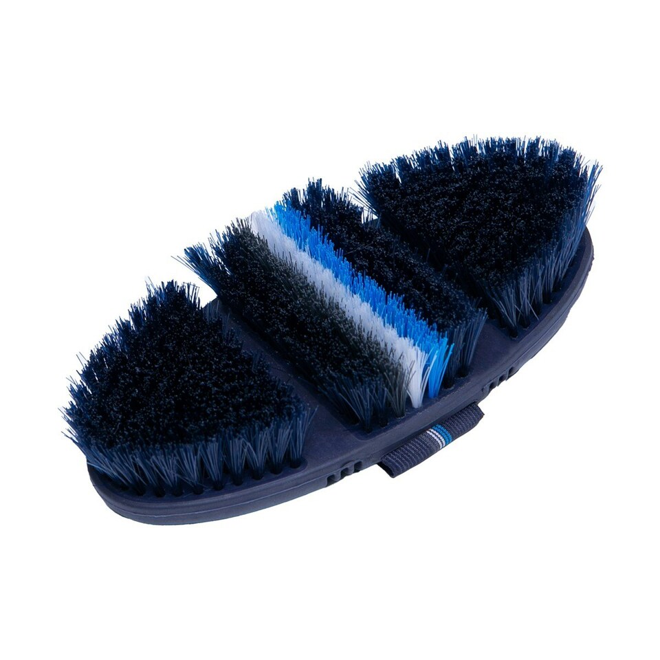 image 1 of Coldstream Birkhill Bend Horse Body Brush - Navy - One Size