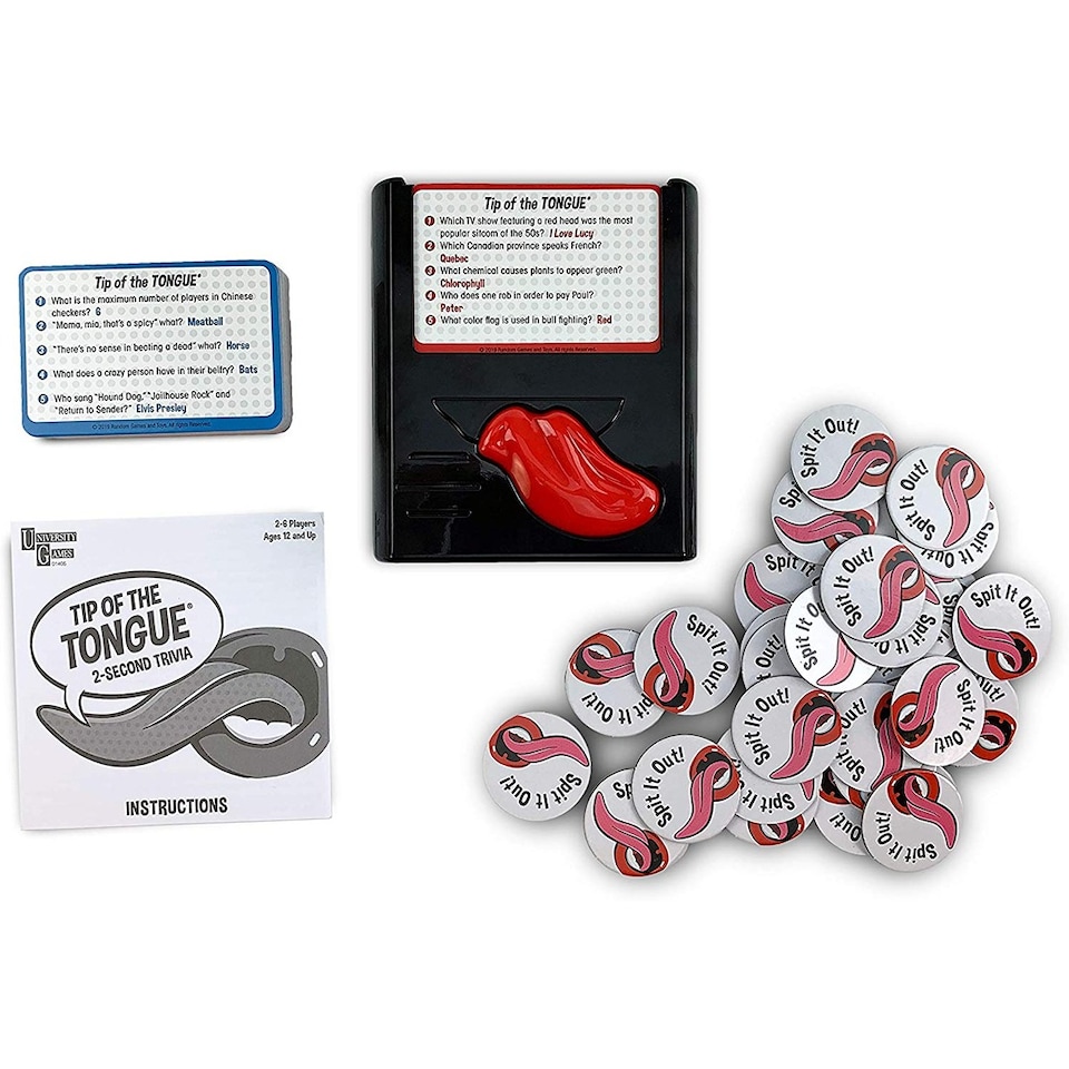 image 1 of Tip of the Tongue 2-Second Trivia Game