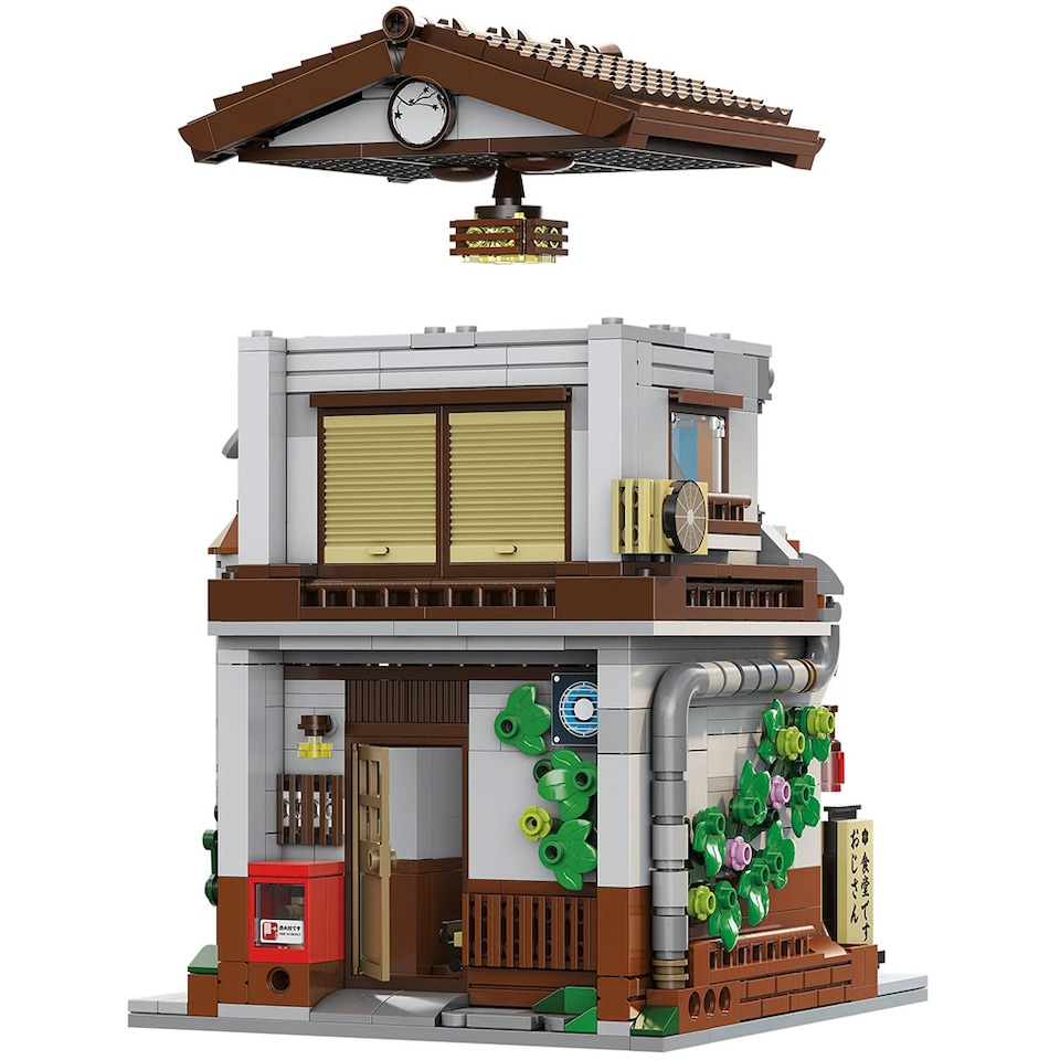 image 1 of CaDa Japanese Style Canteen 861 Piece Construction Set