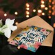 image 4 of Mothers Day Card Love You Bright Floral Flowers Mum Card