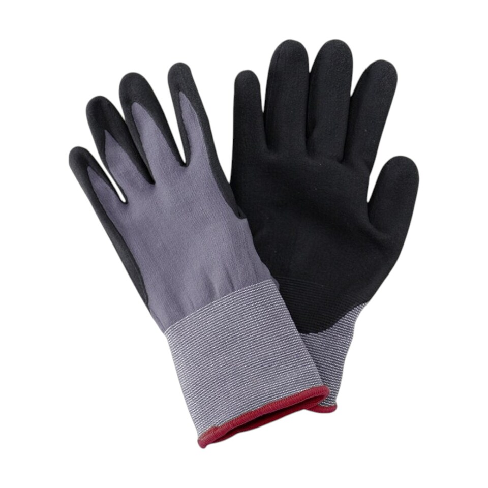 image 1 of Kent & Stowe Red Premium Seed & Weed Gardening Gloves Large Water-Resistant Comfort Fit