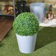 image 2 of Studio 4x 30cm Round Plastic Planter Grey