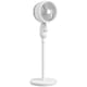 image 1 of HOMCOM Pedestal Fan for Bedroom, Powerful Air Circulator with 3 Speed, White