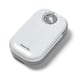 image 1 of Closer Pets One-Meal Automatic Dry/Wet Food Pet Feeder with Stainless Steel Bowl Inserts (C100) White