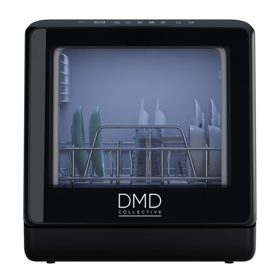 image 1 of DMD Countertop Dishwasher, Touch Screen, 6 Programmes, 5L Built-In Water Tank