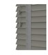 image 1 of 260cm Smooth Grey Faux Wood Venetian Blinds with Tapes (120cm Drop) | Grey | Grey