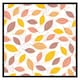image 1 of Small autumn leaves (Picture Frame) Black | XS
