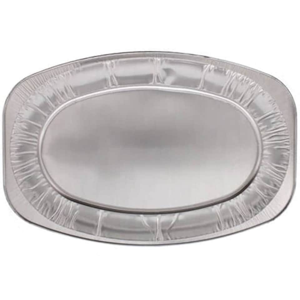 Large Oval Plain Foil Platter 55cm / 22 in