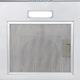 image 8 of SIA CGH60WH 60cm White Curved Glass Chimney Cooker Hood Kitchen Extractor Fan
