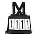 image 1 of Aubrion Unisex Adult Number Horse Bib | Black | Black | One Size | 1