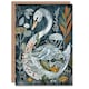 image 1 of Animal Lover Bird Elegant Botanical Him Her Birthday Card