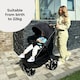 image 3 of MB160 Pushchair - Black Leopard