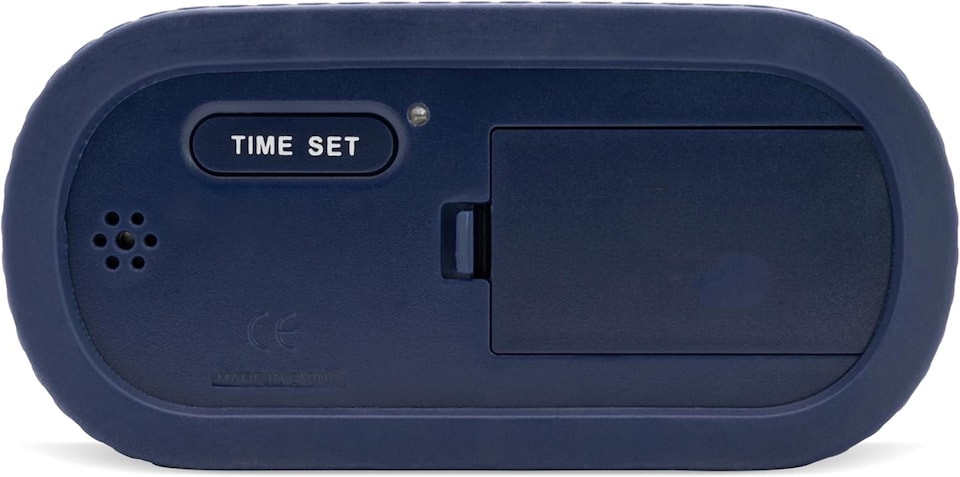 image 1 of Acctim Silicone Digital Alarm Clock Smartlite Crescendo Alarm Easy Read Jumbo Display Silicone Case | Blue | Dark Blue