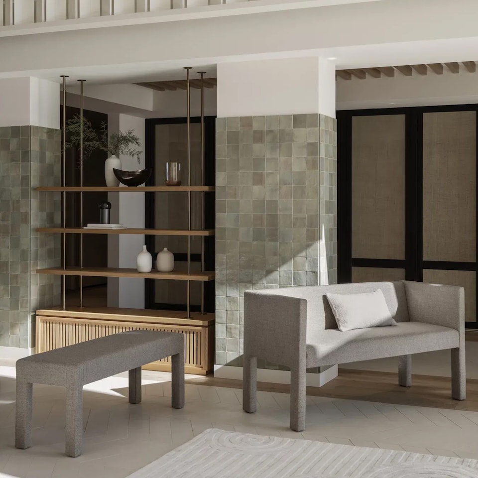 image 1 of Blomus Ceola Ceramic Vase 25cm - White