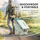 image 6 of Outsunny 42.5L Compressor Car Fridge Freezer, Camping Refrigerator | Green | Green, Black | 72.6 x 42.2 x 50 cm
