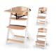 image 1 of Kinderkraft Enock High Chair for Baby and Toddler - Natural White