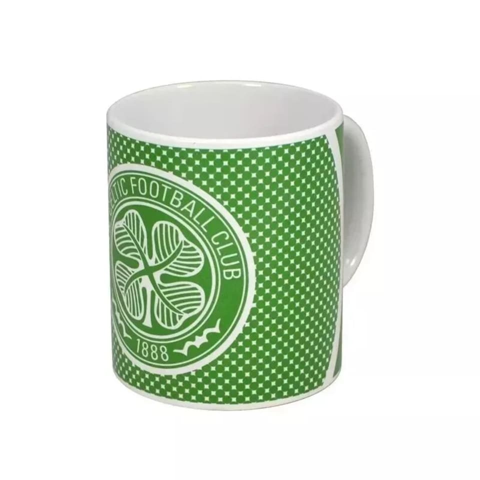 image 1 of Celtic FC Bullseye Mug Green