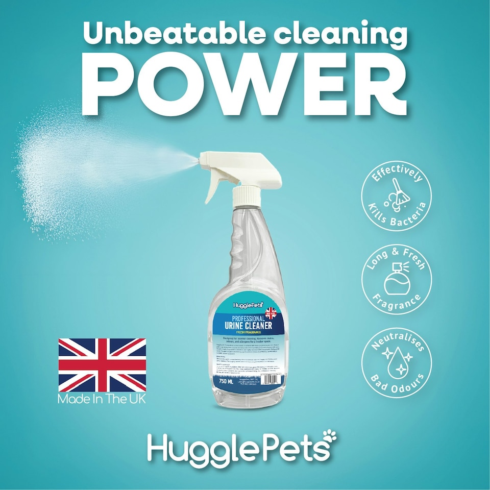 image 1 of HugglePets Professional Urine Cleaner 750ml