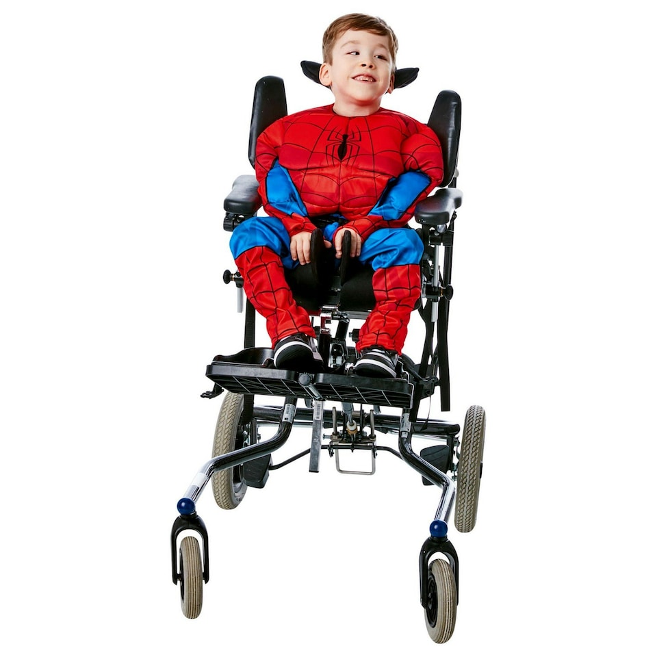 image 1 of Spider-Man Childrens/Kids Adaptive Costume - Red - 5-7 Years 5