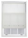 image 4 of FURNISHED Roller Blinds Daylight Square Eyelet Light Filtering Easy Fit Trimmable Window Shade | Cream | Cream