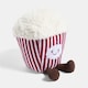 image 4 of OHS Sweetie Pie Filled Novelty Scatter Cushion Soft Fleece Toy Pillow | Red | Poppy the Popcorn