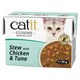 image 2 of Catit Cuisine Stew with Chicken & Tuna 95g Wet Cat Food (Bundle of 12)