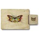 image 1 of Butterfly & Paint Splats (Placemat & Coaster Set)
