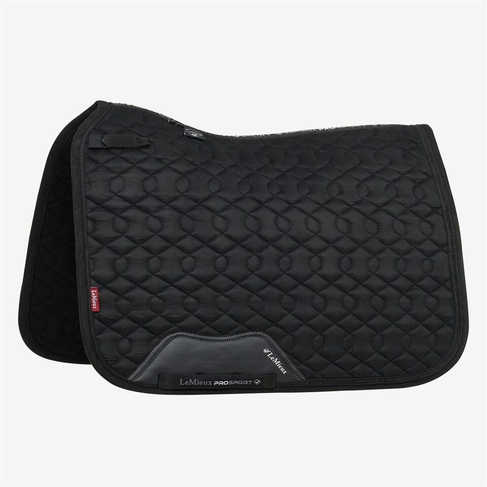 image 1 of LeMieux Crystal Suede Dressage Pad Brown | Small/Medium