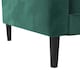 image 2 of Dorel Home - Liam Sofa Bed in Velvet Green | Green | GREEN VELVET | Not provided