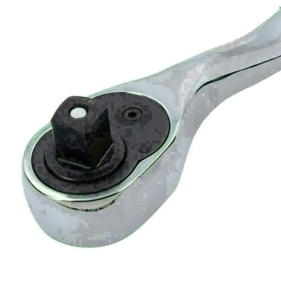 image 1 of Extra Fine 90 Teeth Professional Ratchet 1/2" Drive Quick Release Socket Soft Grip