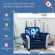 image 5 of HOMCOM Kids Armchair Toddler Sofa Children Chair with Armrest for 3-5 Years 