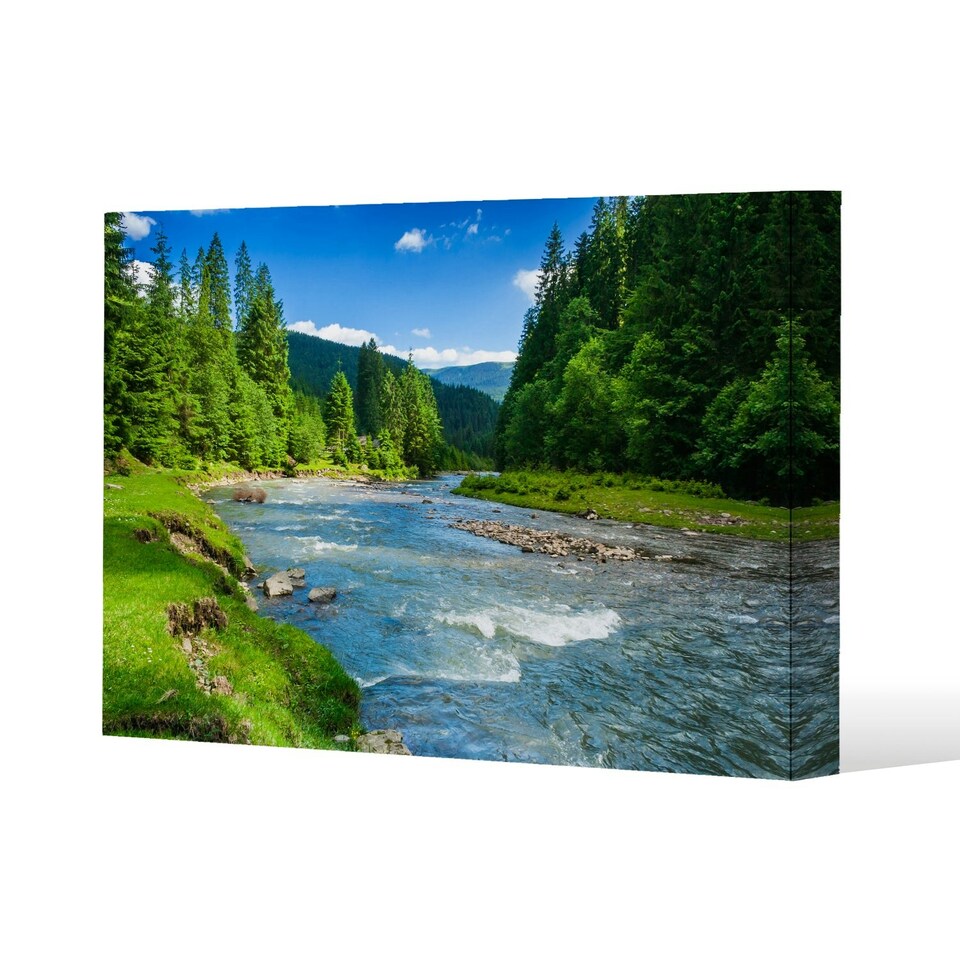 image 1 of beautiful scenery (Canvas Print) 101 x 77 x 4cm