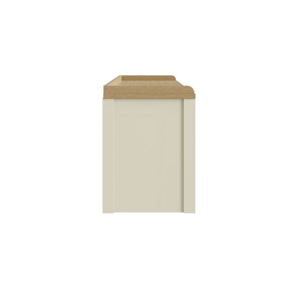 image 1 of GFW Lancaster 2 Door Shoe Bench - Cream