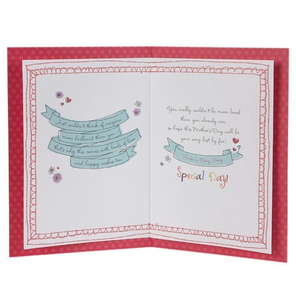 image 1 of Hallmark Mother's Day Card 'Cute 3D Plaque' Medium