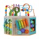 image 5 of Teamson Kids Preschool Play Lab 7-in-1 Large Activity Station, Multi