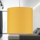 image 6 of Ochre Yellow Textured Cotton 17cm Table Lamp Shade | Yellow | Small | 1