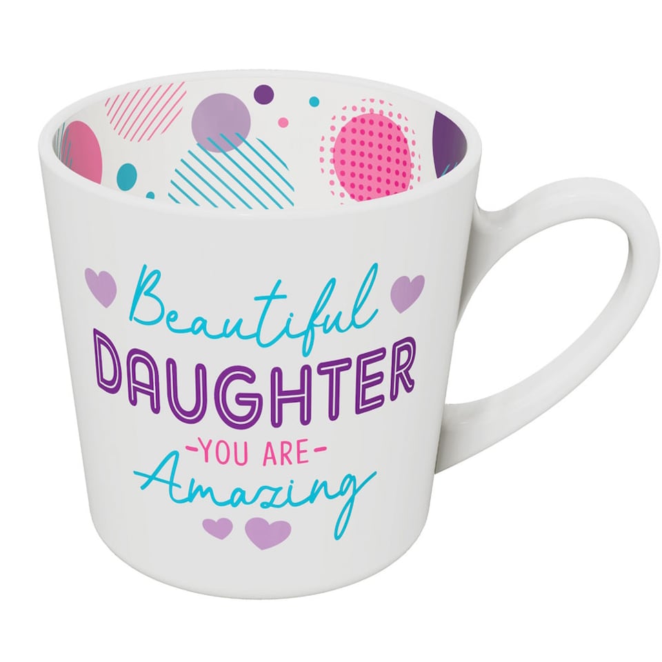 image 1 of Global Journey Gifts Novelty Mug - Beautiful Daughter